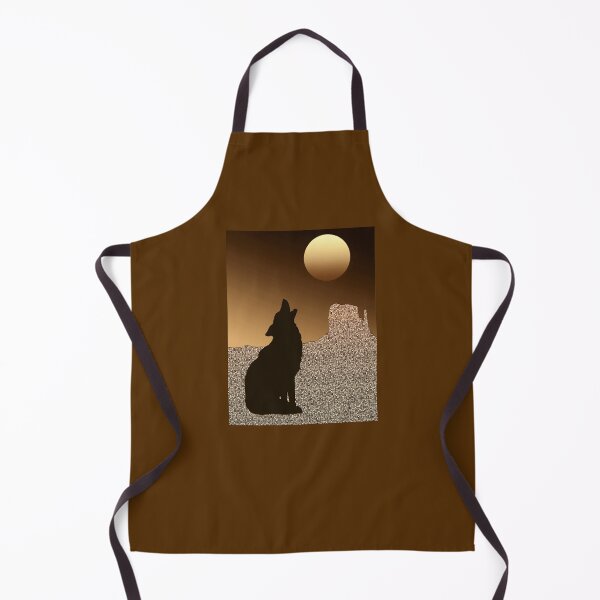 Item preview, Wolf Howling at the Moon in Brown and Tan designed and sold by Marymarice.