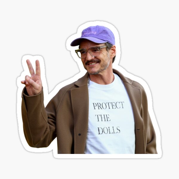 Aperçu de l'œuvre Pedro Pascal Protégez les poupées créée et vendue par ShelbyBriana.