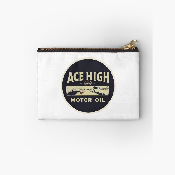 Aperçu de l'œuvre Vintage Ace High Motor Oil créée et vendue par QuayTradingCo.