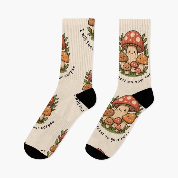 Item preview, Cute mushrooms | I will feast on your corpse | Bottom designed and sold by Classy-Artist.