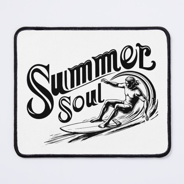 Item preview, Summer Soul - Black and White Design - 32 designed and sold by AlinaSCorner.