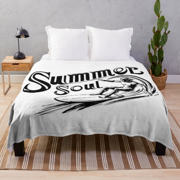 Item preview, Summer Soul - Black and White Design - 32 designed and sold by AlinaSCorner.