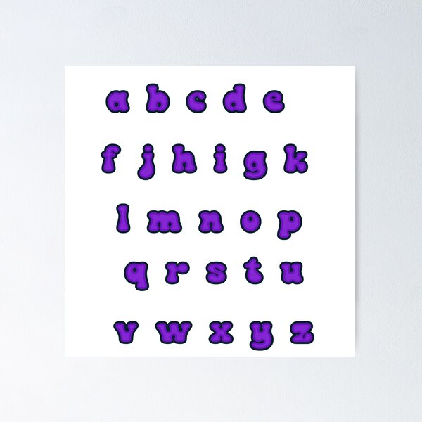 Item preview, Alphabet letters designed and sold by Paper Drip.
