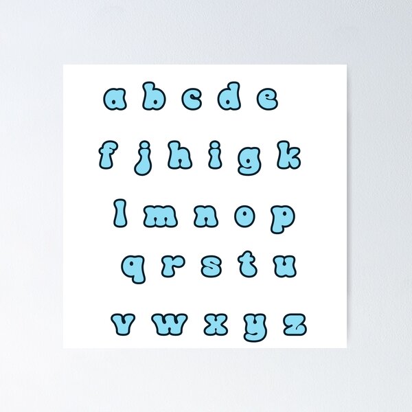 Item preview, Alphabet letters designed and sold by Paper Drip.