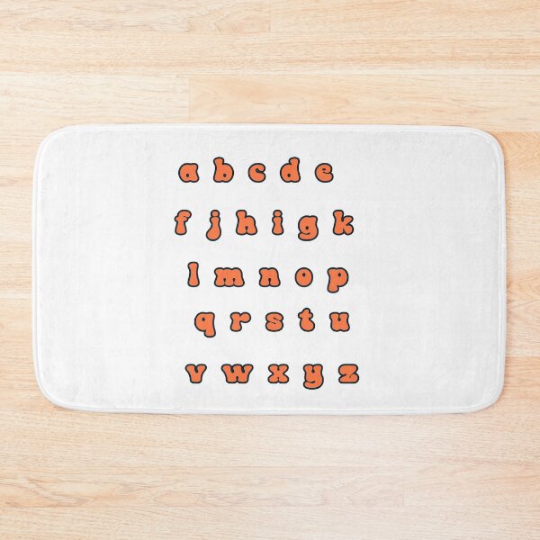 Artikelvorschau, Buchstaben des Alphabets entworfen und verkauft von Paper Drip.