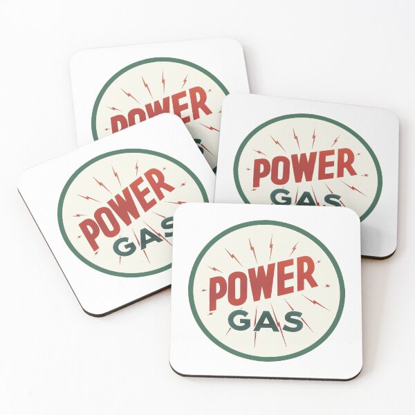 Aperçu de l'œuvre Vintage Power Gas créée et vendue par QuayTradingCo.