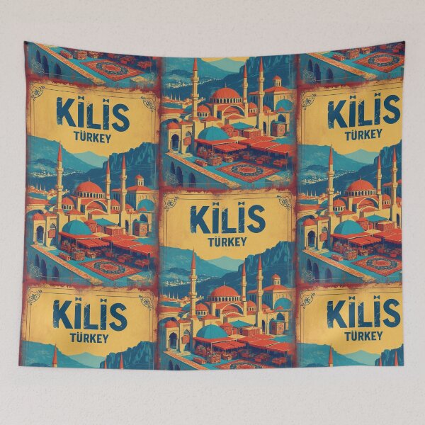 Item preview, Kilis Turkey Vintage Travel Tourism designed and sold by TravelersGems.