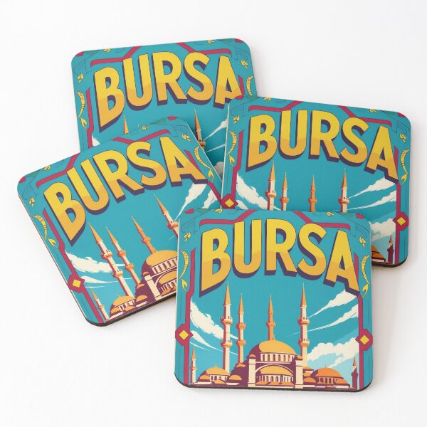 Item preview, Bursa Turkey Vintage Travel Tourism designed and sold by TravelersGems.