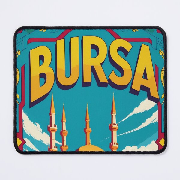 Item preview, Bursa Turkey Vintage Travel Tourism designed and sold by TravelersGems.