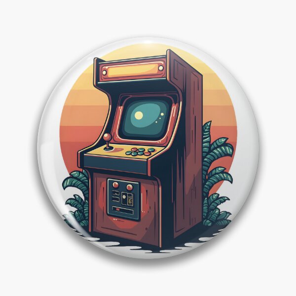 Item preview, Retro Arcade Vintage Cabinet designed and sold by Trending Designs.