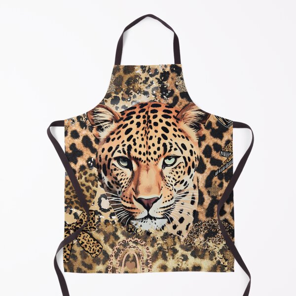 Item preview, Leopard collage with paw prints, coquette bow and more designed and sold by Fantacaroo Designs.