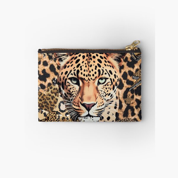 Item preview, Leopard collage with paw prints, coquette bow and more designed and sold by Fantacaroo Designs.