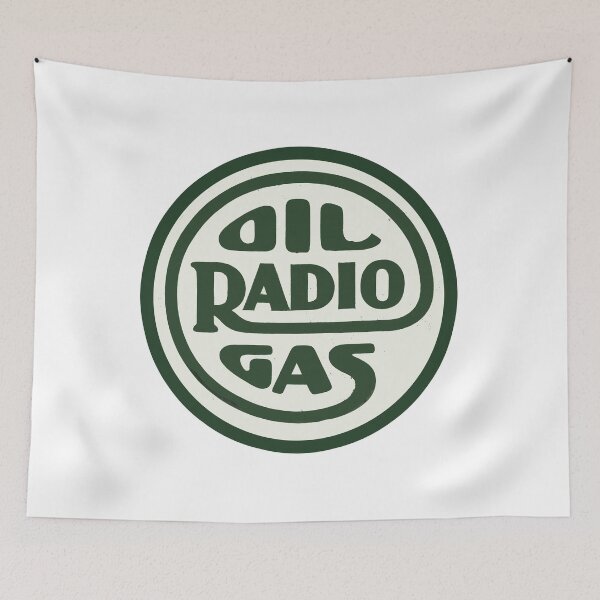 Item preview, Vintage Radio Oil and Gas designed and sold by QuayTradingCo.