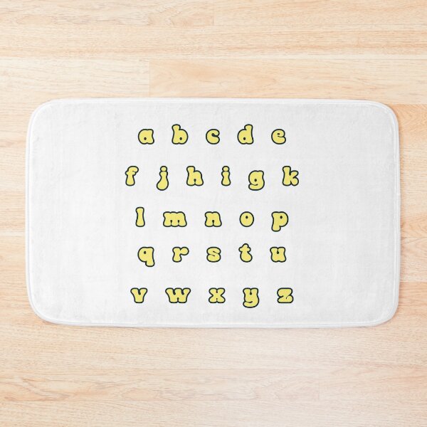 Artikelvorschau, Buchstaben des Alphabets entworfen und verkauft von Paper Drip.