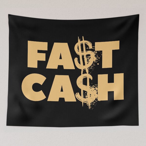 Item preview, Fast Cash Dollar Sign Graffiti designed and sold by UNK-Fatigues.