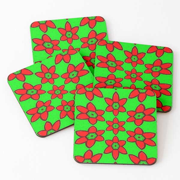 Item preview, Cute Abstract Flowers Pattern designed and sold by Patternflower.