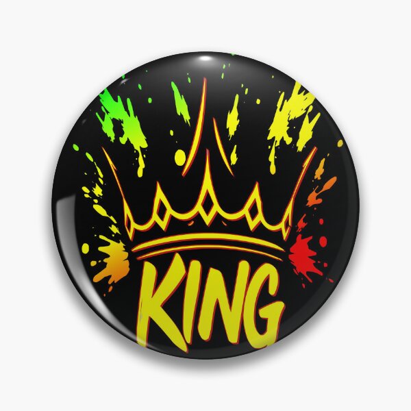 Item preview, Bold Crown Graffiti King – Urban Art Splash Design designed and sold by VikArtStudio.