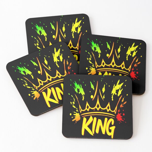 Item preview, Bold Crown Graffiti King – Urban Art Splash Design designed and sold by VikArtStudio.