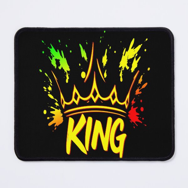 Item preview, Bold Crown Graffiti King – Urban Art Splash Design designed and sold by VikArtStudio.