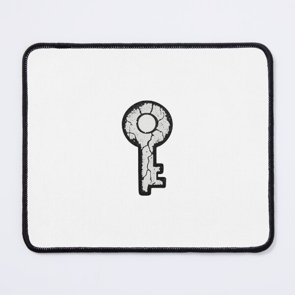 Item preview, Minimalist grunge logo "BROKEN KEY" – broken key & lost key aesthetic | Black and white T-shirt graphic designed and sold by AlphaAutomation.