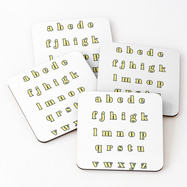 Item preview, Alphabet letters designed and sold by Paper Drip.