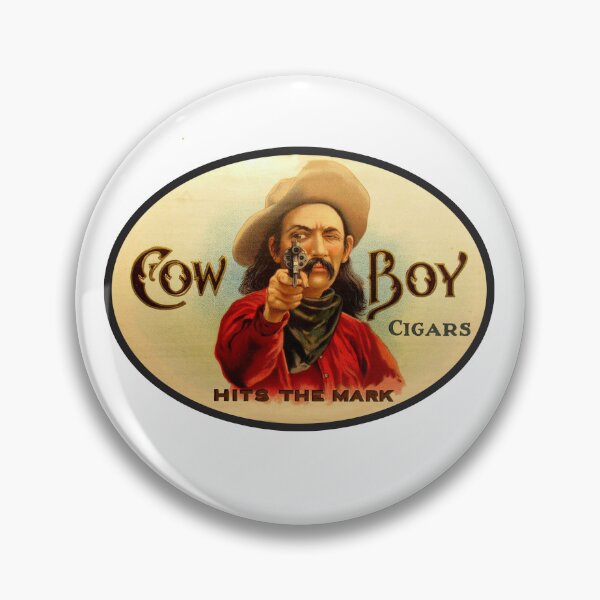 Item preview, Vintage Cowboy Cigars - Hits The Mark designed and sold by QuayTradingCo.