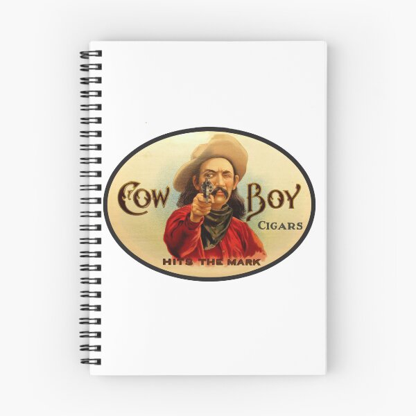 Item preview, Vintage Cowboy Cigars - Hits The Mark designed and sold by QuayTradingCo.