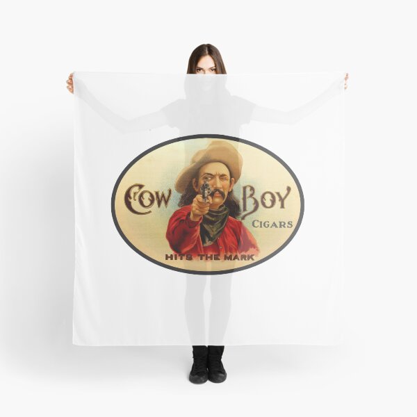 Item preview, Vintage Cowboy Cigars - Hits The Mark designed and sold by QuayTradingCo.