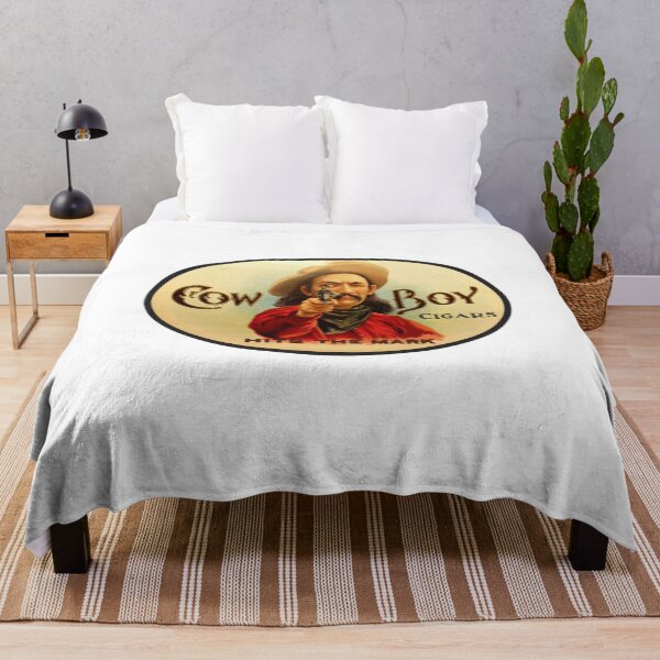Item preview, Vintage Cowboy Cigars - Hits The Mark designed and sold by QuayTradingCo.