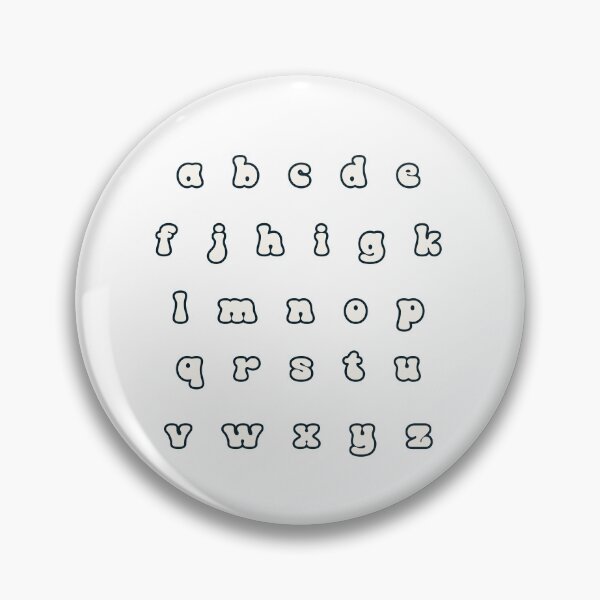 Item preview, Alphabet letters designed and sold by Paper Drip.