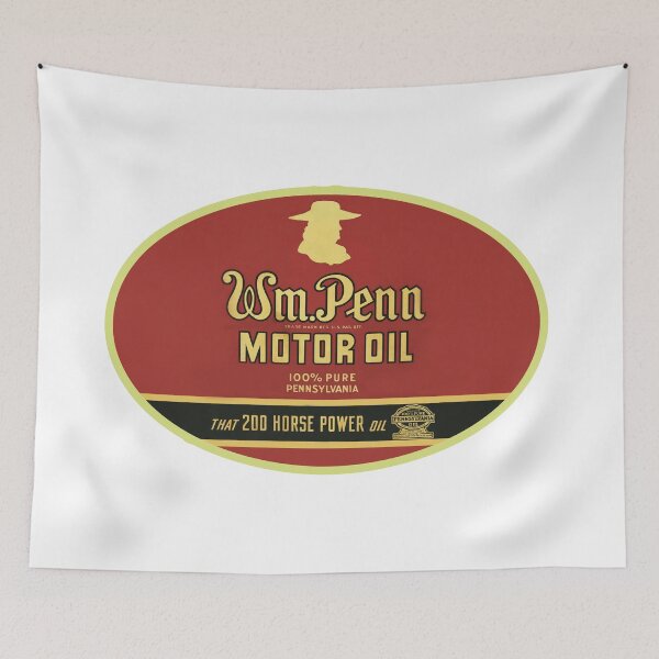 Item preview, Vintage William Penn Motor Oil designed and sold by QuayTradingCo.