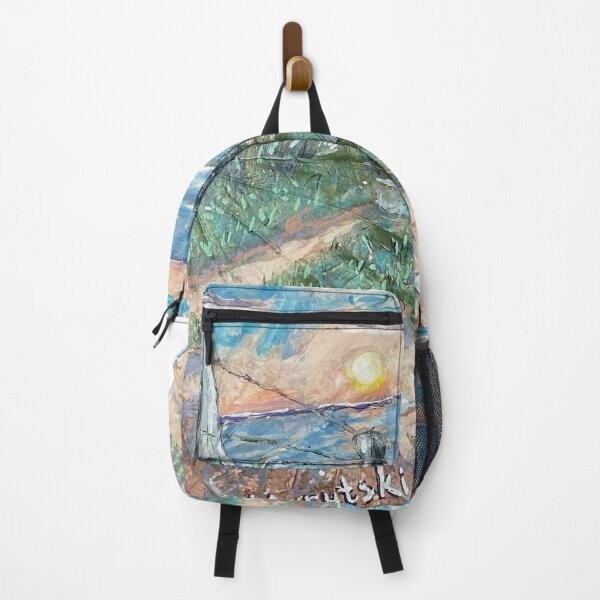 Item preview, Sunset by the Sea – Acrylic on Real Tree Leaf designed and sold by Julia's Print Studio .