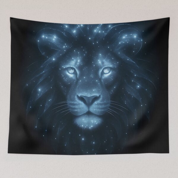 Item preview, Cosmic Wild Lion designed and sold by Petalandfur.