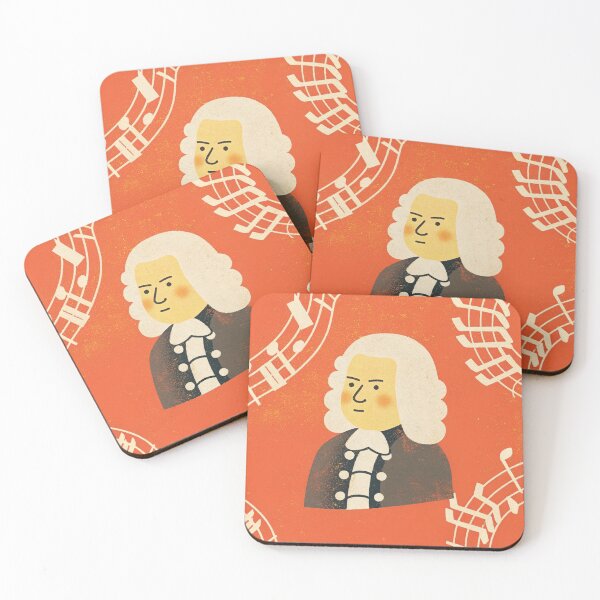 Item preview, Bach Retro Art designed and sold by Musicianst0re.