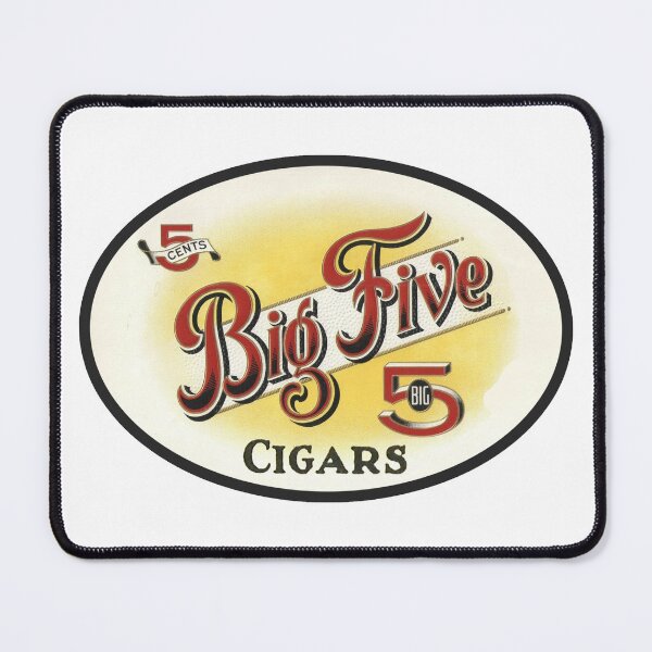 Item preview, Vintage Big 5 Cigars designed and sold by QuayTradingCo.