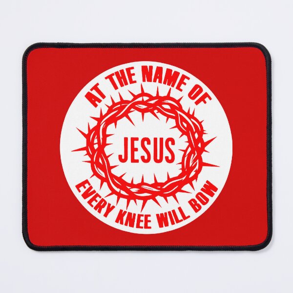 Item preview, Philippians 2:10 At The Name Of Jesus EVERY KNEE WILL BOW designed and sold by plushism.