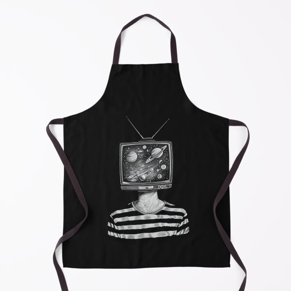 Item preview, Cosmic Television Head Surrealism designed and sold by Winther-Art.