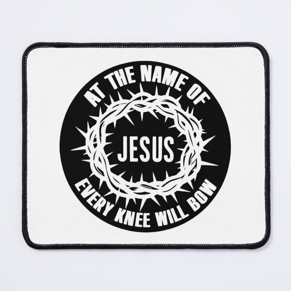 Item preview, Philippians 2:10 At The Name Of Jesus EVERY KNEE WILL BOW designed and sold by plushism.