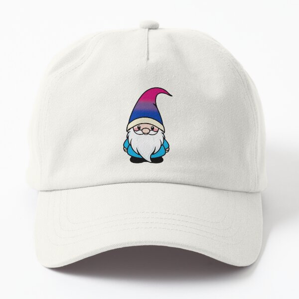 Aperçu de l'œuvre Gnome bisexuel mignon – Design fantaisiste Bi Pride créée et vendue par Travelslightly.