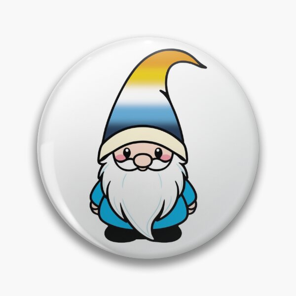 Item preview, Cute AroAce Gnome - AroAce Pride Whimsical Design designed and sold by Travelslightly.