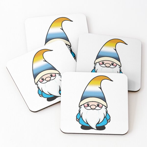 Item preview, Cute AroAce Gnome - AroAce Pride Whimsical Design designed and sold by Travelslightly.