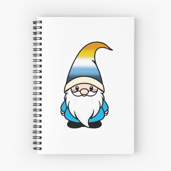 Item preview, Cute AroAce Gnome - AroAce Pride Whimsical Design designed and sold by Travelslightly.
