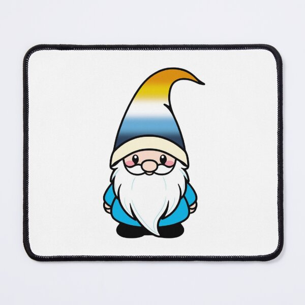 Item preview, Cute AroAce Gnome - AroAce Pride Whimsical Design designed and sold by Travelslightly.