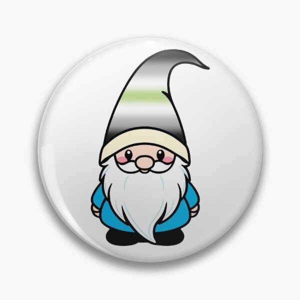 Item preview, Cute Agender Gnome - Agender Pride Whimsical Design designed and sold by Travelslightly.