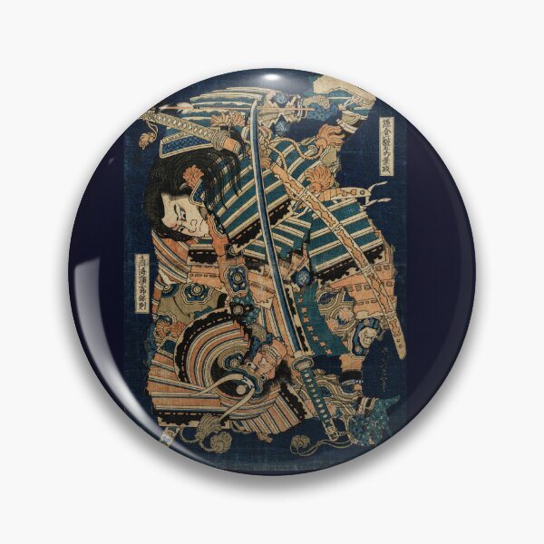Item preview, SAMURAI COMBAT WITH KATANA SWORDS by Hokusai  designed and sold by BulganLumini.
