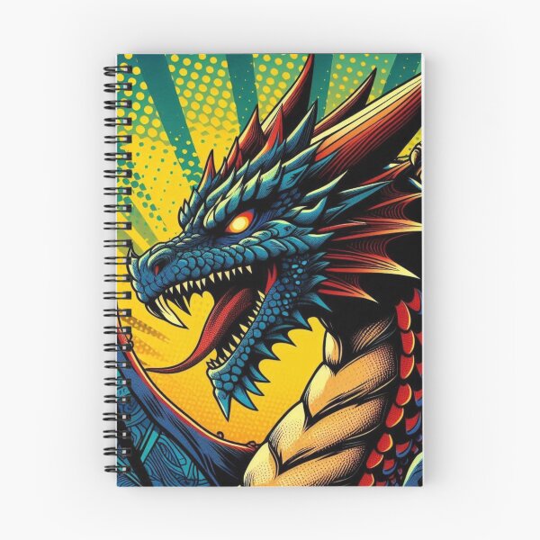 Item preview, pop art style dragon designed and sold by Dogandesighn.