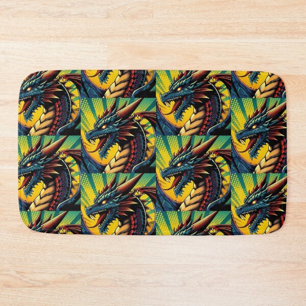 Item preview, pop art style dragon designed and sold by Dogandesighn.