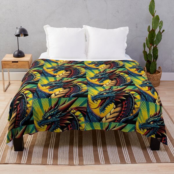 Item preview, pop art style dragon designed and sold by Dogandesighn.