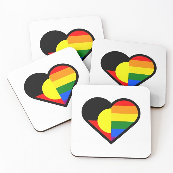 Item preview, Aboriginal x Pride Heart  designed and sold by NeedPosters?.