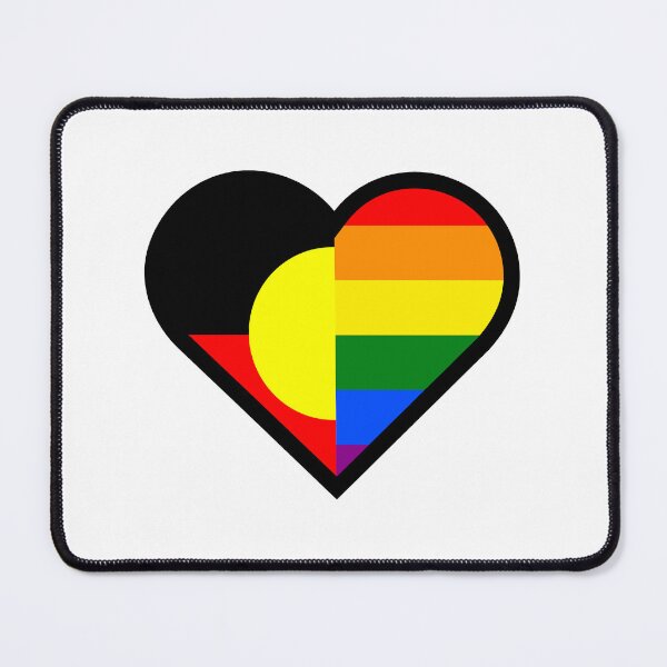 Item preview, Aboriginal x Pride Heart  designed and sold by NeedPosters?.